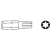 D130T45   Bit 10mm TORX T45 x 30mm