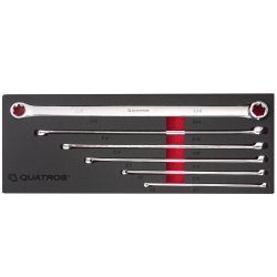 QS50402 Zestaw 6szt. kluczy oczkowych E-TORX bardzo długich E6-E24