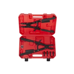 QS50868  Zestaw szczypiec do pierścieni Seegera L=400mm