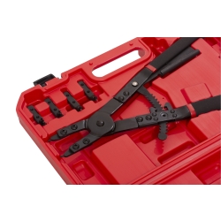 QS50868  Zestaw szczypiec do pierścieni Seegera L=400mm