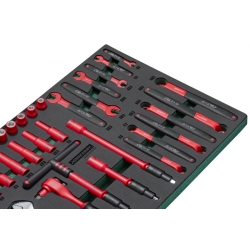 S03V3137SV  Zestaw 38szt. narzędzi ręcznych izolowanych 1000V we wkładce EVA